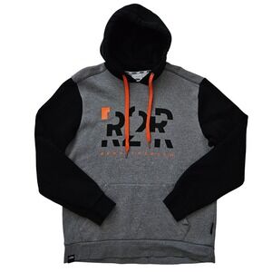 KTM Ready To‎ Race (Men's XXL) Hoodie Grey Black Orange Hooded Sweatshirt R2R